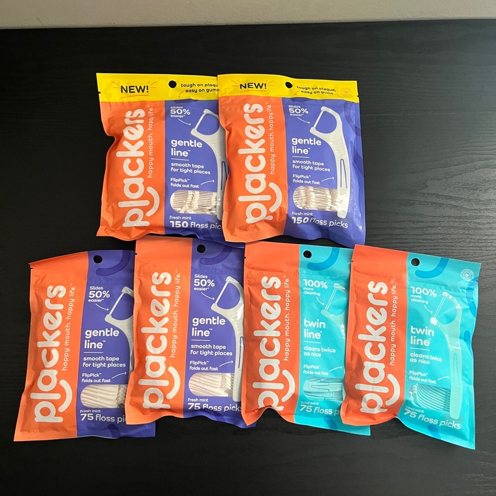 Plackers whitening floss set. Pack of 600